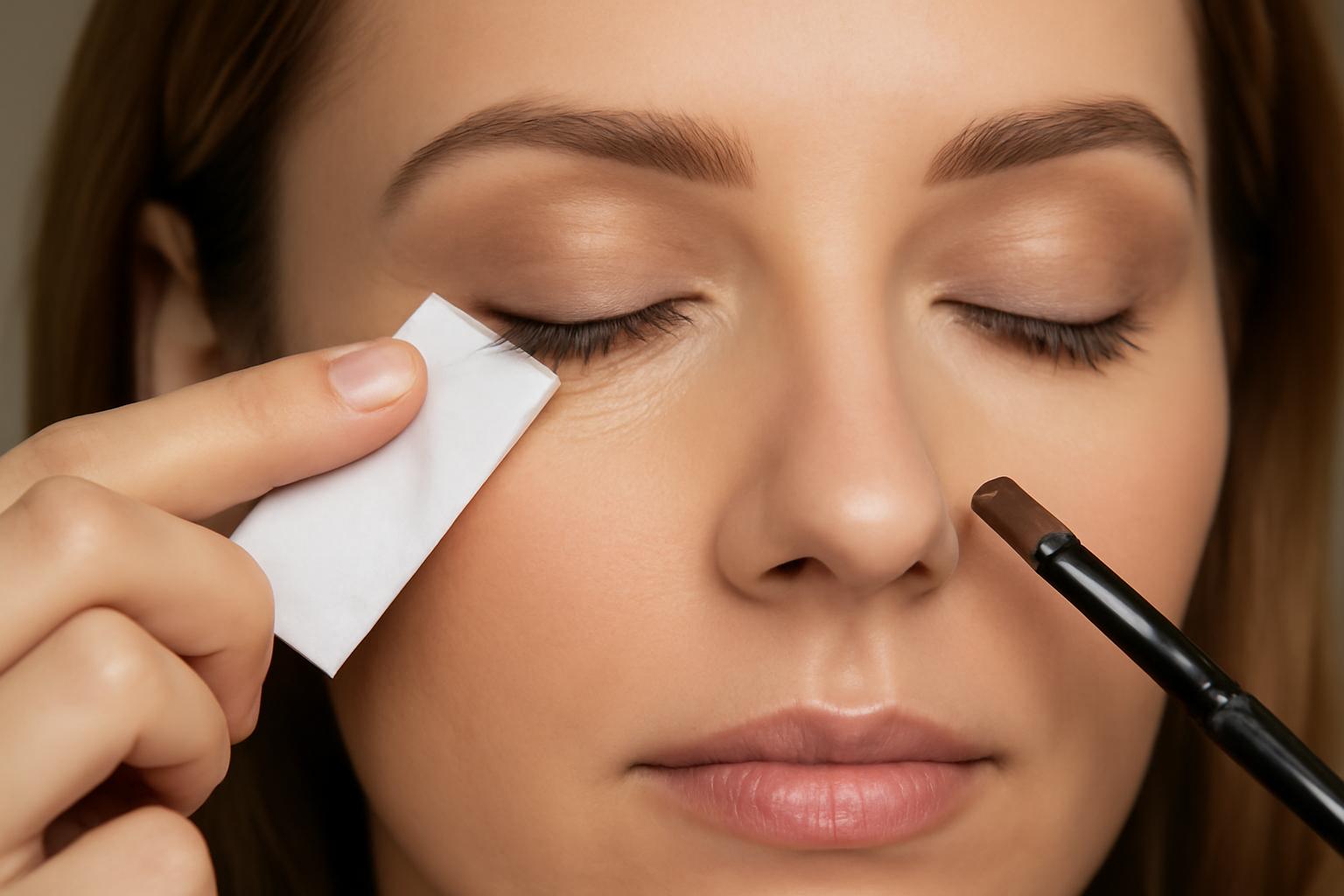 Jak zapobiec zbieraniu się korektora w załamaniach pod oczami