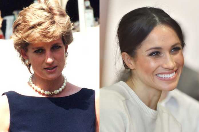 Księżna Diana i Meghan Markle