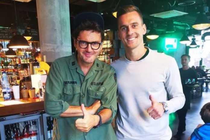 Kuba Wojewódzki i Arkadiusz Milik fot. instagram.com/kuba_wojewodzki_official