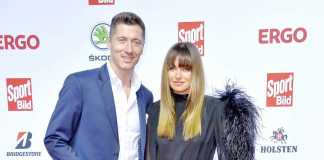 Anna Lewandowska i Robert Lewandowski/Fot. PAP