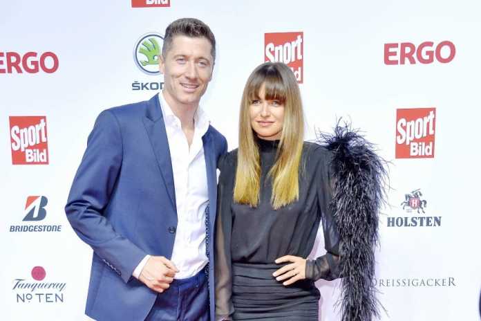 Anna Lewandowska i Robert Lewandowski/Fot. PAP