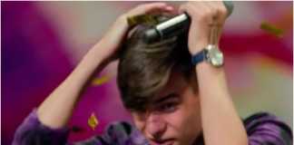 Dawid Jędrusik w "Mam Talent". / foto: YouTube