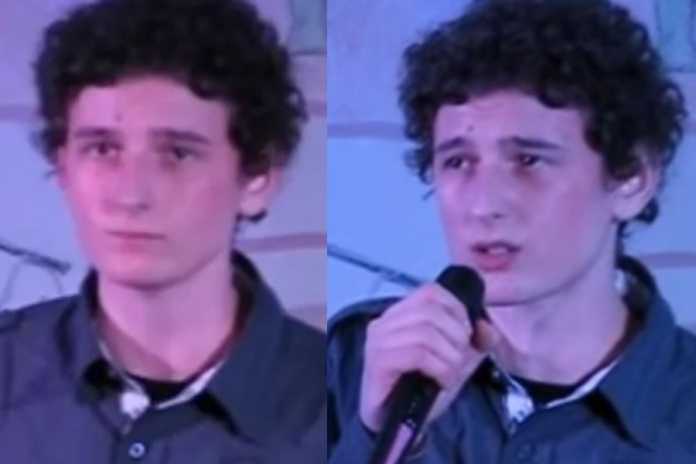 16-letni Dawid Podsiadło. Foto: Youtube