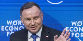 Andrzej Duda w Davos Źródło: PAP