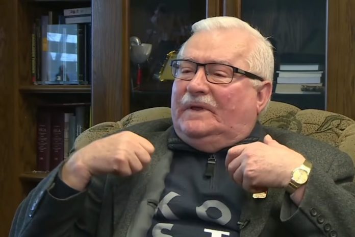 Oto Karol, najmłodszy wnuk Lecha Wałęsy. Foto: print screen z YouTube/Onet News