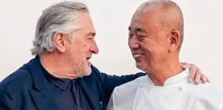 Robert De Niro i Nobu Matsuhisa Foto: instagram.com/nobuhotelwarsaw