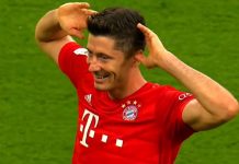 Robert Lewandowski obniżył sobie pensję! Powodem koronawirus. Foto: print screen z YouTube/Score 90