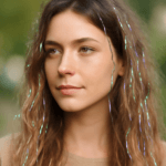 Aplikacja tinselu (brokatowych pasemek) metodą fryzjerską – techniki i kroki wykonania