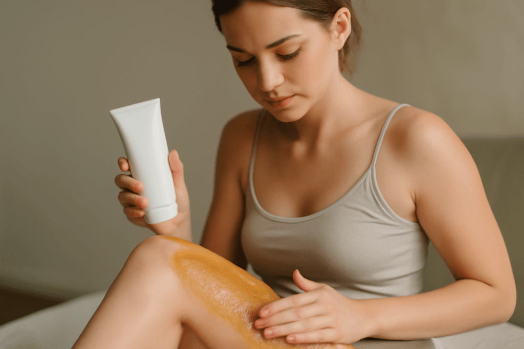 Dlaczego samoopalacz nie trzyma się na nogach — i jak to naprawić