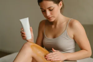 Dlaczego samoopalacz nie trzyma się na nogach — i jak to naprawić