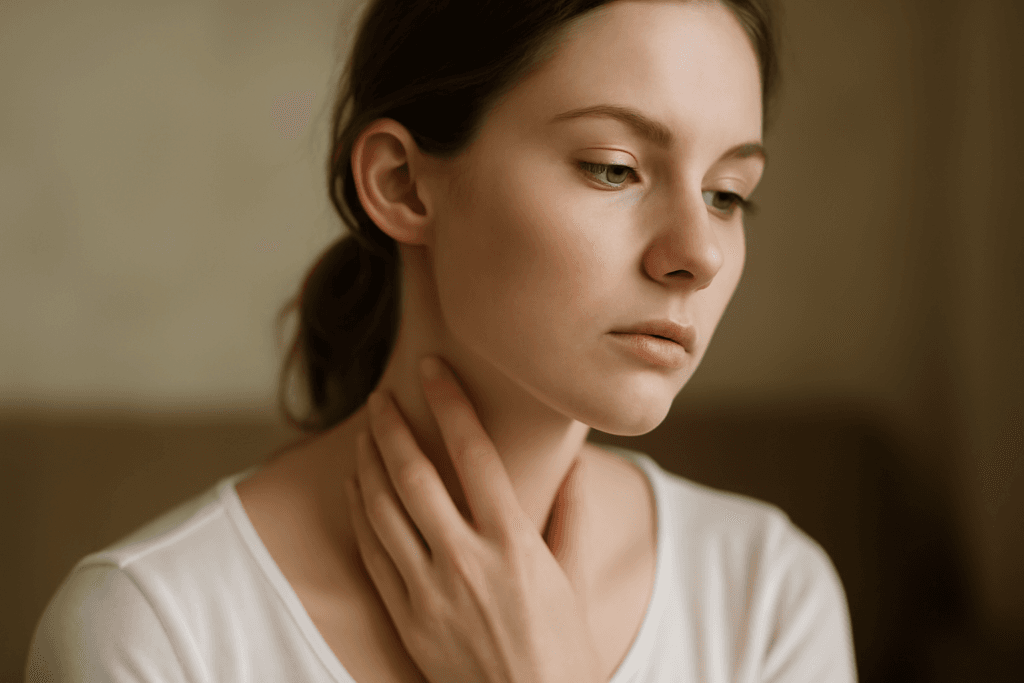 Jak leczyć i zapobiegać trądzikowi na szyi, według dermatologów