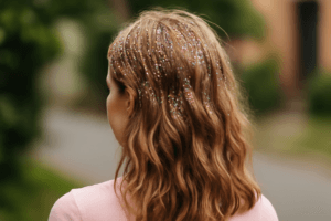 Jak nakładać brokat na włosy - metody aplikacji, trwałość i usuwanie