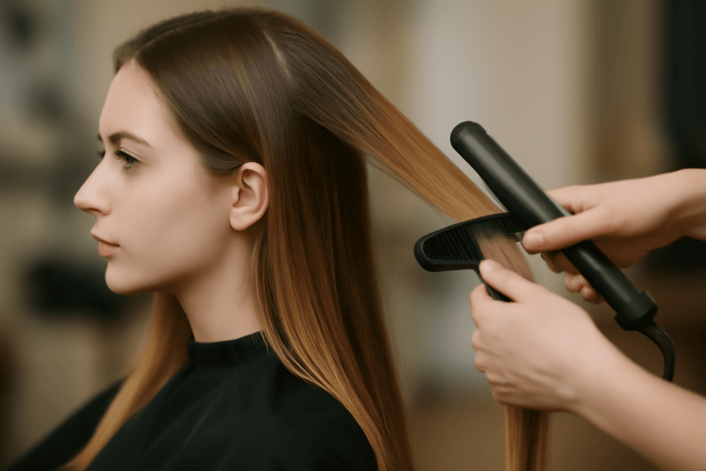 Jak wyprostować kręcone włosy — porady ekspertów