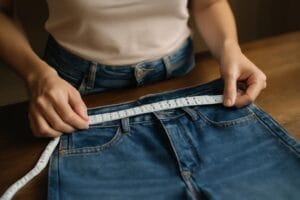 Jak zmierzyć rozmiar jeansów, żeby idealnie leżały