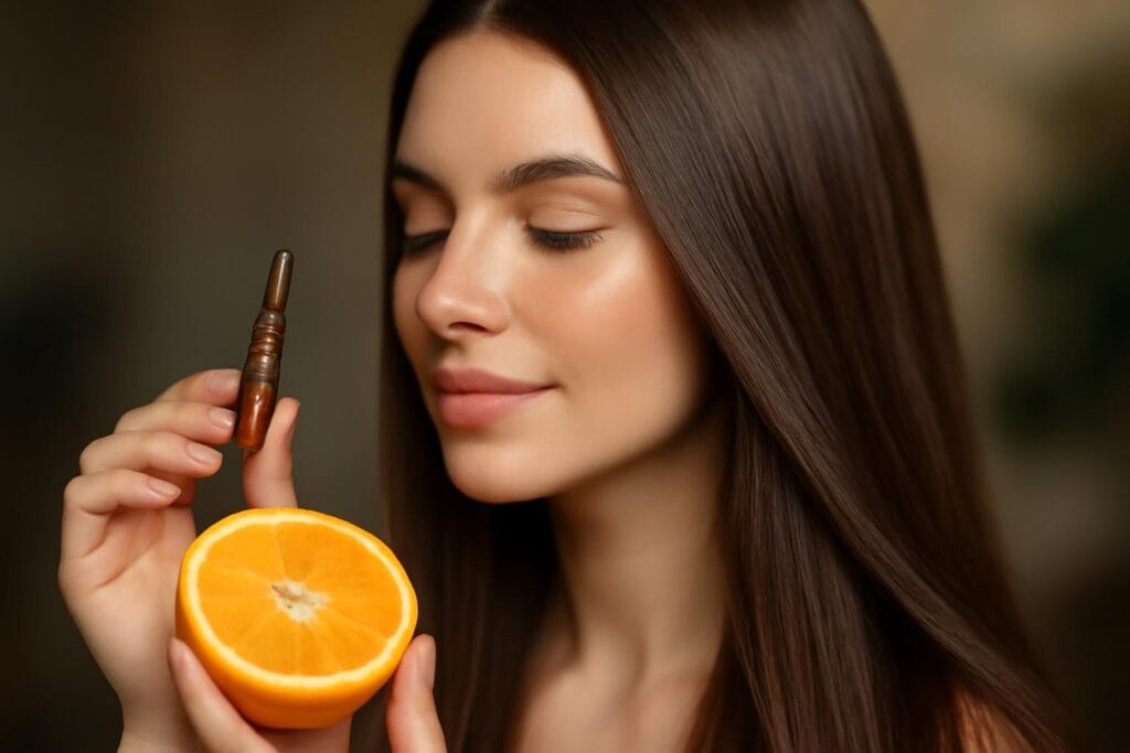 Witamina C może nadać włosom mega blask — jak jej używać