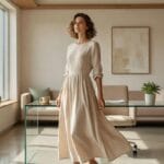 Biuro latem bez utraty elegancji - przewiewne tkaniny długości i dress code