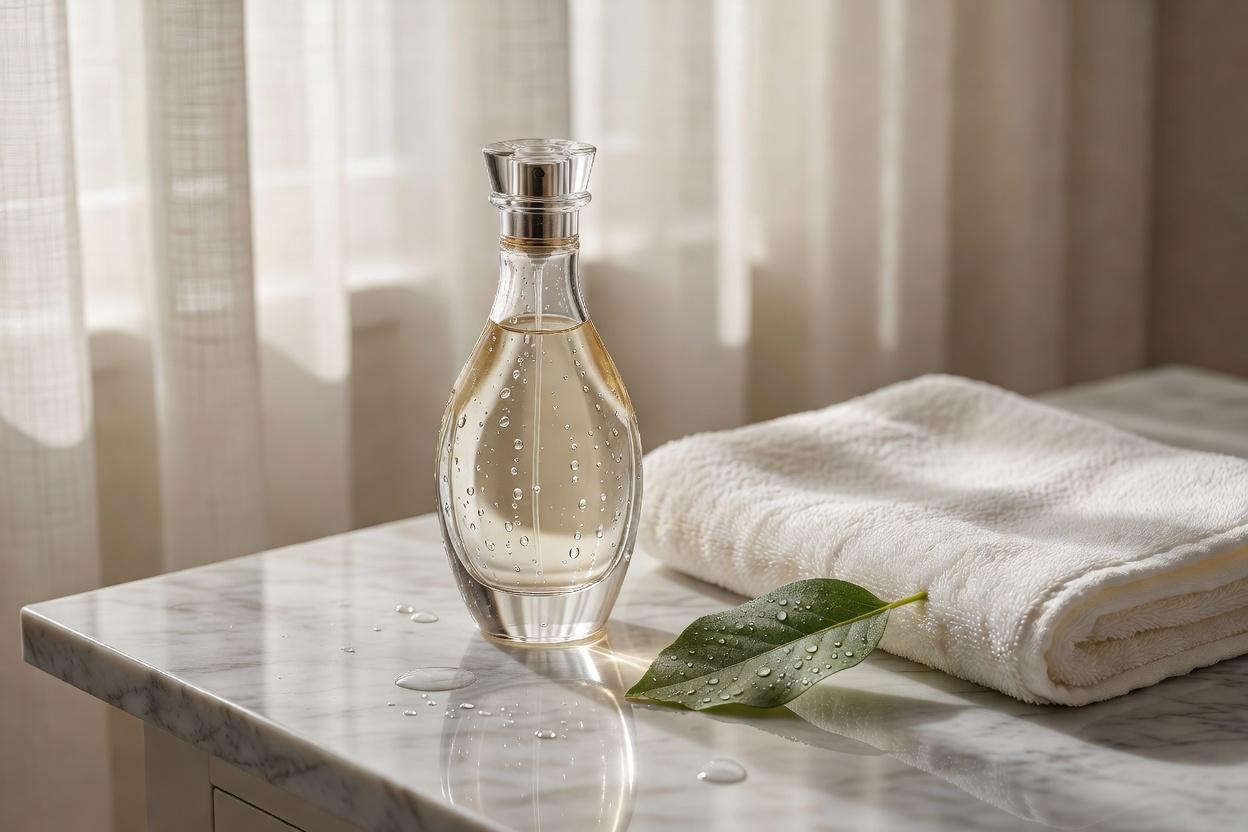 Perfumy w upale - jak pot SPF i wilgotność zmieniają projekcję zapachu