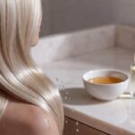 Platynowy blond - harmonogram tonowania odbudowy wiązań i ochrony przed kruszeniem